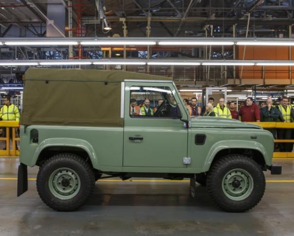 Last of the Current Land Rover Defenders is Built in Solihull